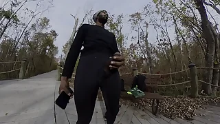 More risky public jerkoff content